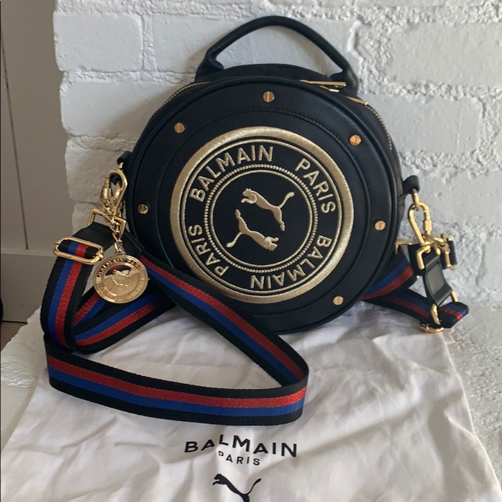 PUMA X BALMAIN Round Backpack (Cara Delevigne)